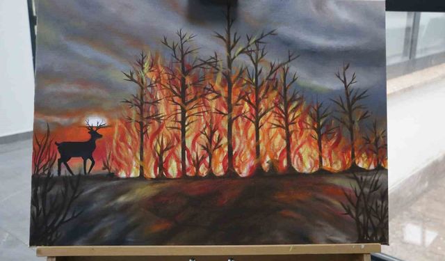 Diyarbakır'da 'Gelecek, Köklerde Saklı' resim sergisi açıldı