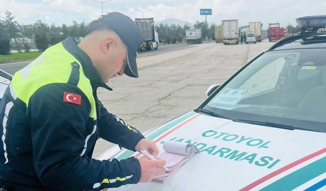 Gaziantep'te denetimlerde 171 araç trafikten men edildi