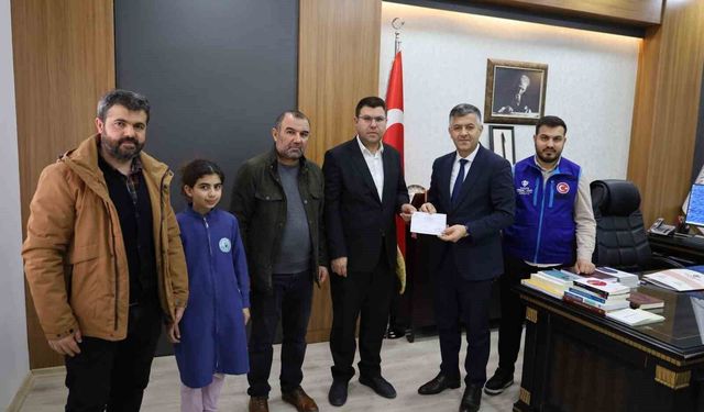 İmam hatip öğrencilerinden Filistin'e anlamlı destek