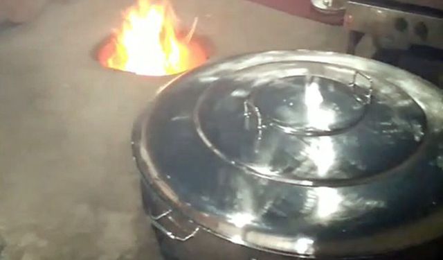 Ağrı’da asırlık gelenek sürdürülüyor, tandırlar "Halise" için yandı