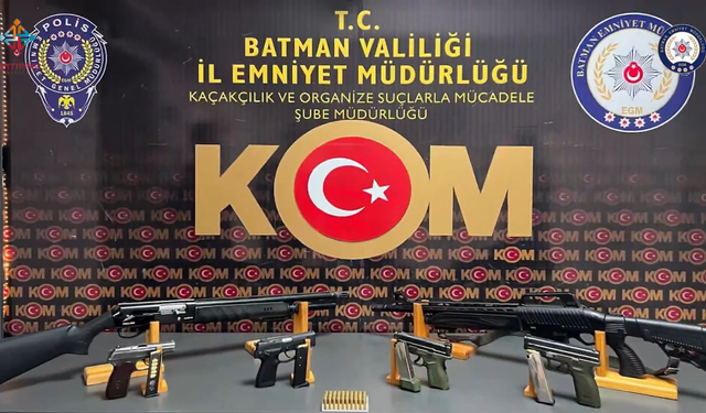 Batman’da 4 aranan şüpheli yakalandı