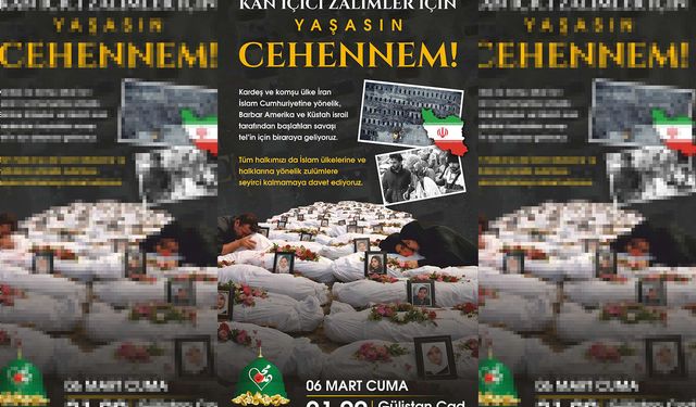 Batman'da İran'a destek için basın açıklaması yapılacak