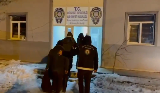 Ağrı’da 165 düzensiz göçmen yakalandı