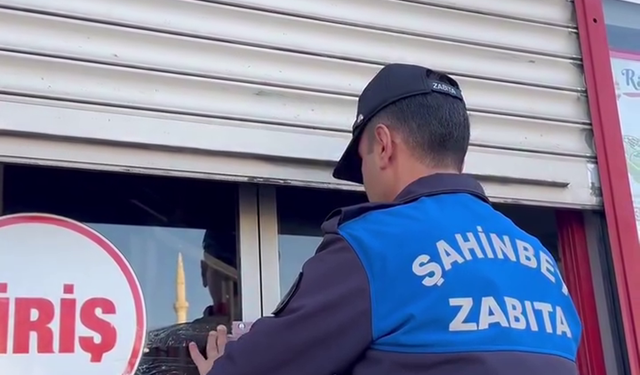 Gaziantep'te hijyen kurallarına uymayan iki iş yeri kapatıldı