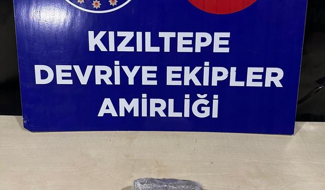 Kızıltepe’de 80,38 gram esrar ele geçirildi