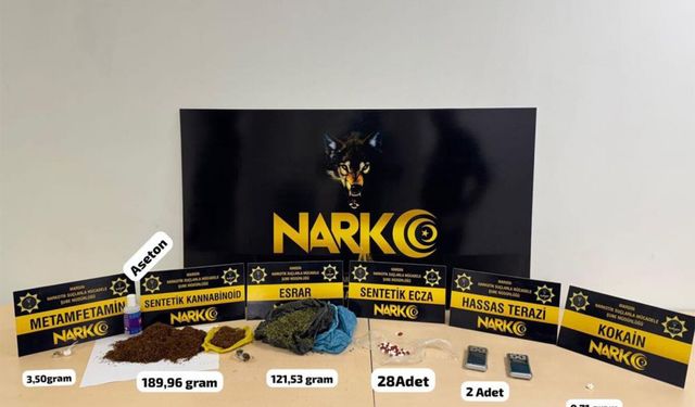 Mardin'de narkotik operasyonu: 2 şüpheli yakalandı