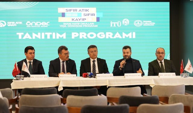 ÖNDER İmam Hatipliler Derneği'nden "Sıfır Atık" hamlesi