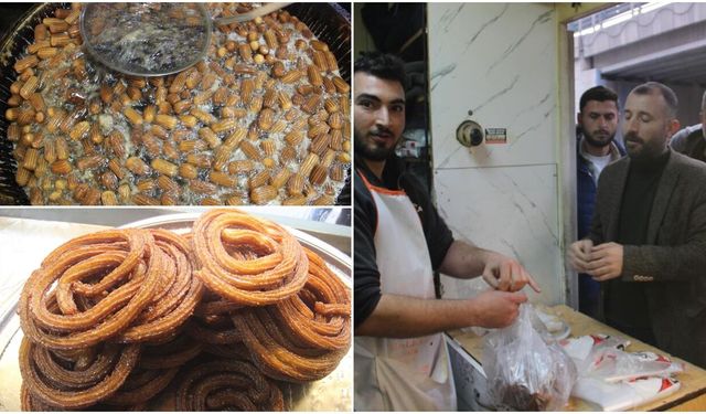 Şanlıurfa'da Ramazan ayının en 'tatlı' kuyruğu