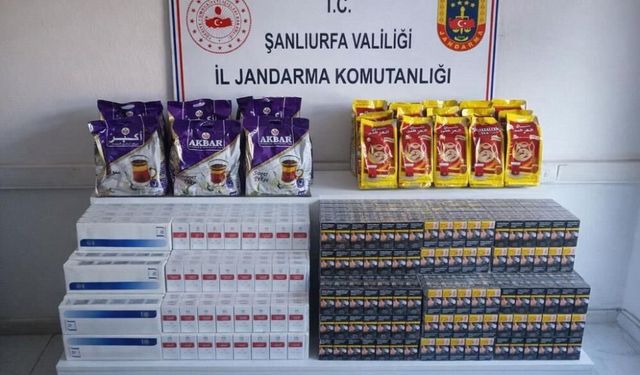 Şanlıurfa'da kaçakçılık operasyonu: 29 şüpheli hakkında işlem