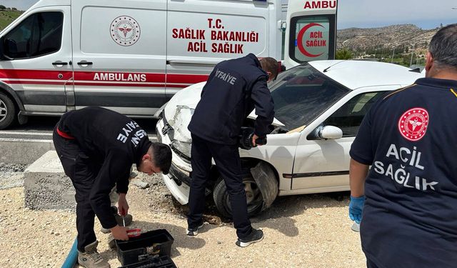 Adıyaman'da trafik kazası: 4 kişi yaralandı