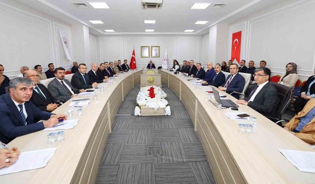 Bağımlılıkla mücadele koordinasyon kurulu toplantısı yapıldı