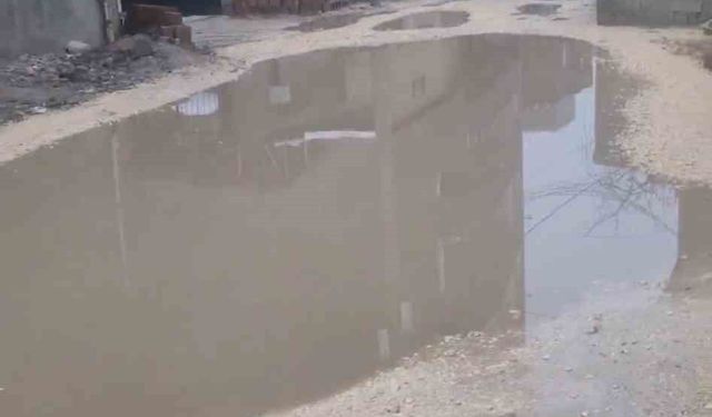 Mazıdağı'nda sokaklar göle döndü