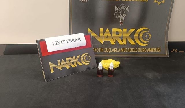Şırnak'ta kargoda likit narkotik madde ele geçirildi