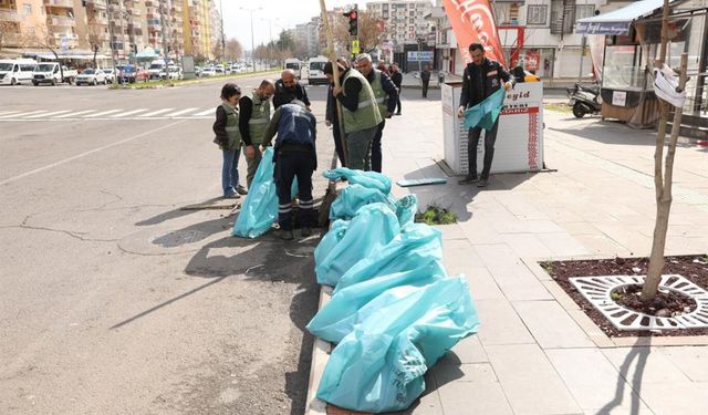 Diyarbakır’da mazgallardan 270 ton atık çıktı
