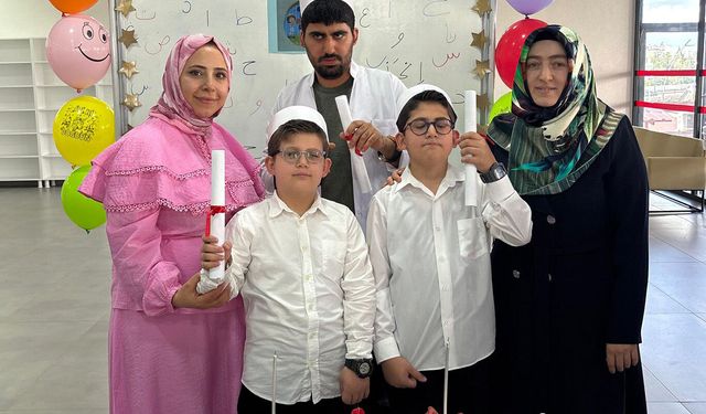 Batman'da özel bireylerin Kur'an sevinci duygulandırdı