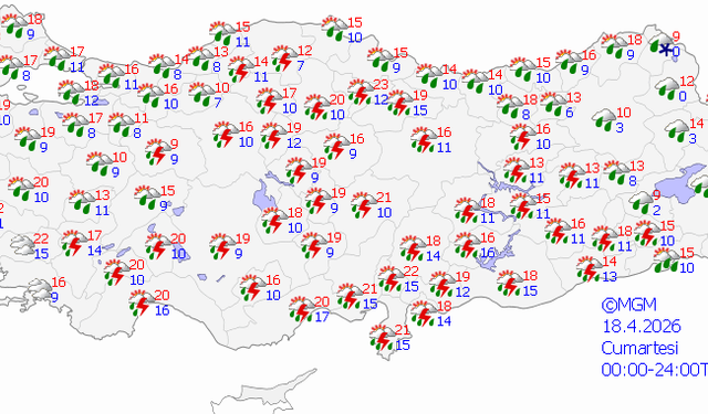 Bingöl, Genç, Kiğı... 4 günlük hava durumu raporu açıklandı