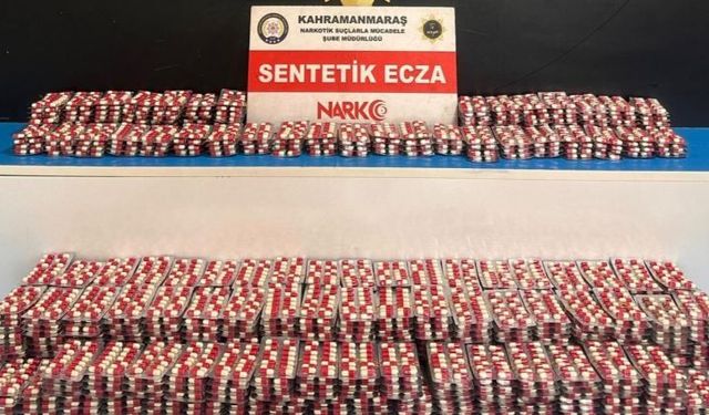Kahramanmaraş’ta narkotik operasyonu: 3 tutuklama