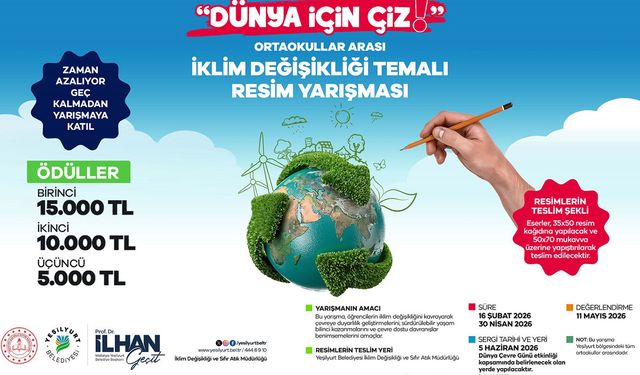Malatya'da çevre bilinci için resim yarışması düzenleniyor