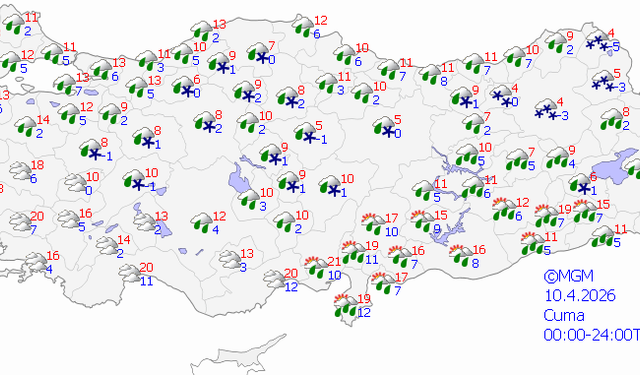 Mardin'de 5 günlük hava durumu: Yağış etkili olacak
