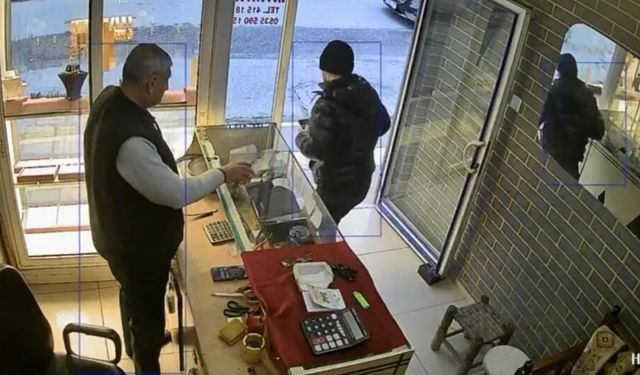 Mardin'de kuyumcuya müşteri gibi girip yüzük çalan hırsız tutuklandı