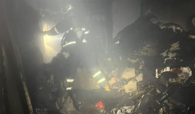 Mardin’de müstakil evde yangın