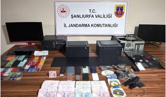 Şanlıurfa'da dolandırıcılık operasyonu: 14 şüpheli hakkında işlem
