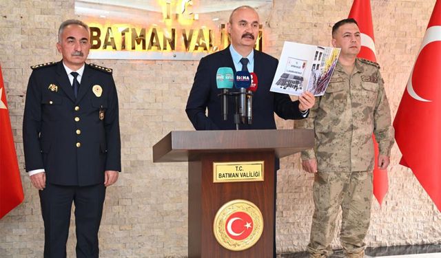 Batman’da güvenlik ve asayiş toplantısı yapıldı