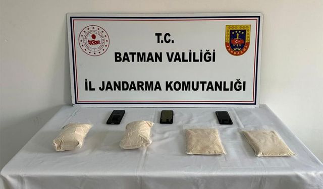 Batman’da 3 kilo sentetik Kannabinoit ele geçirildi: Bir tutuklama