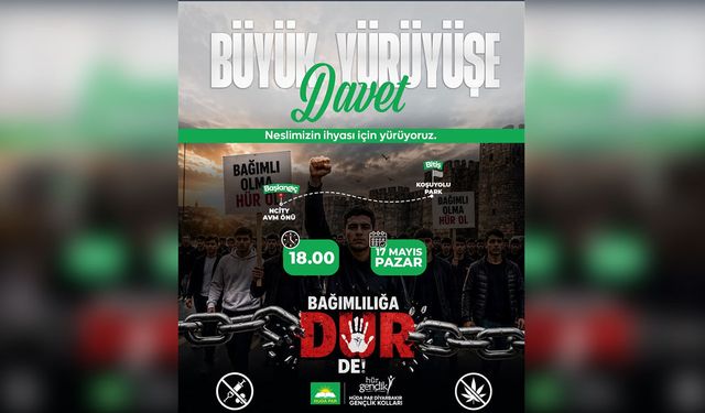 Diyarbakır’da "Büyük Yürüyüş" düzenlenecek