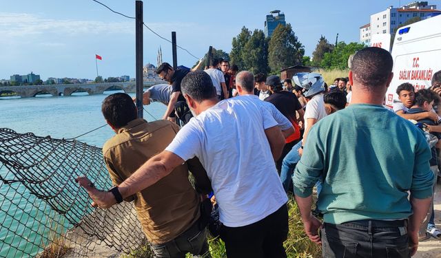 Adana'da serinlemek için girdiği nehirde kaybolan genç hastaneye kaldırıldı