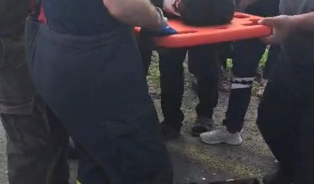 Batman'da motosiklet ile kamyonet çarpıştı: 1 yaralı