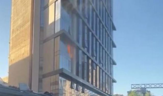 Diyarbakır'da inşaat halindeki otelde yangın: 13 kişi dumandan etkilendi
