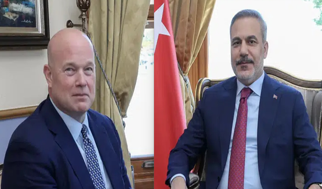 Fidan, ABD’nin NATO Daimi Temsilcisi Whitaker’la görüştü