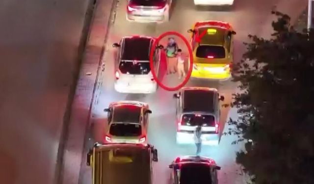 Gaziantep’te kavşaklarda dilencilik yapan 14 kişi yakalandı