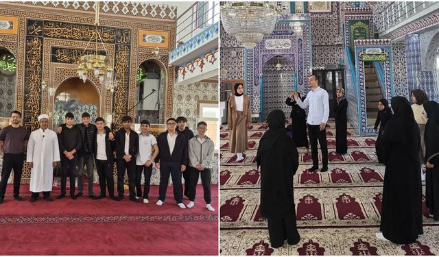 Cizreli öğrenciler cami şenliklerinde buluştu