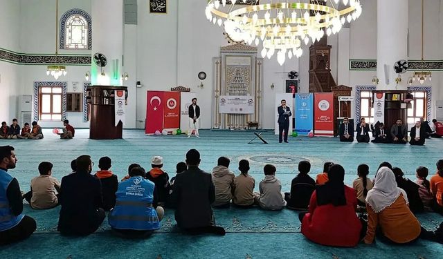 Şırnak'ta ÇEDES yıl sonu cami şenliği il finali yapıldı