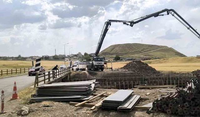 Araban'da köprü yenileme çalışmaları sürüyor