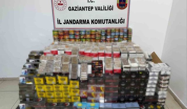 Gaziantep'te kaçak ürün ele geçirildi: Bir gözaltı