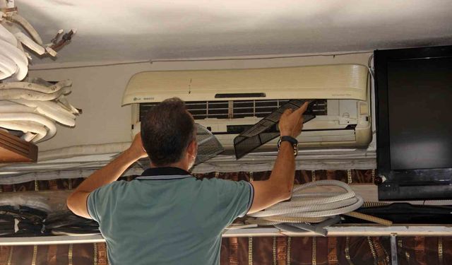 Şanlıurfa'da sıcaklarla birlikte klima sezonu açıldı