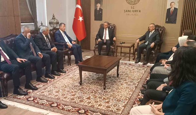 Okul Saldırılarını Araştırma Komisyonu üyeleri Şanlıurfa'da