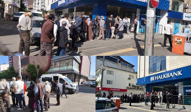 Aile kartı yoğunluğu: Vatandaşlar saatlerce kuyrukta bekledi