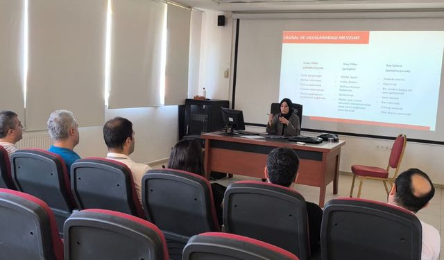 Batman'da SGK denetmenlerine insan ticaretiyle mücadele eğitimi