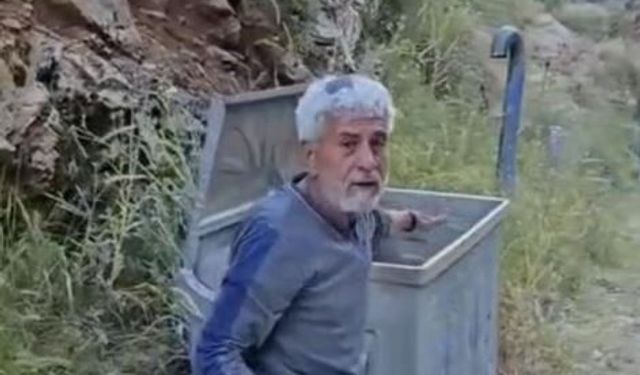 Diyarbakır'da örnek davranış! Piknik alanındaki çöpleri elleriyle topladı
