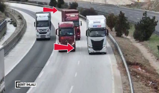 Gaziantep'te drone destekli trafik denetimleri: Binden fazla araca ceza uygulandı