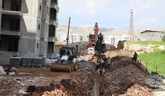 Nur Mahallesi’nde atıksu hattı çalışmaları tamamlandı
