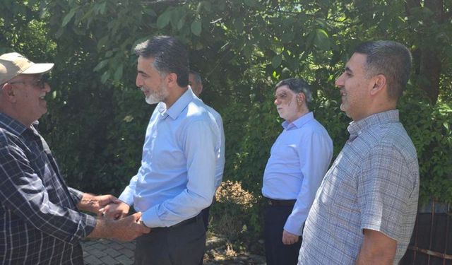HÜDA PAR Genel Başkan Yardımcısı Emiroğlu, Yayladere'de temaslarda bulundu