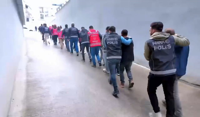 69 ilde 1 haftada 974 şüpheli yakalandı