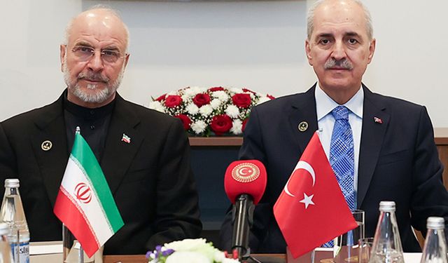 Kurtulmuş, İran Meclis Başkanı Ghalibaf ile görüştü