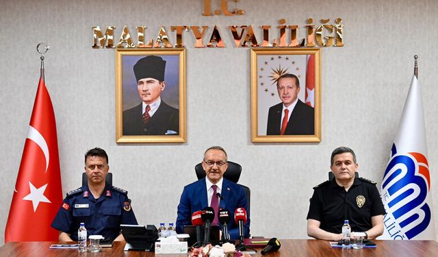 Malatya Valisi Yavuz: 2 bin 712 aranan şahıs yakalandı