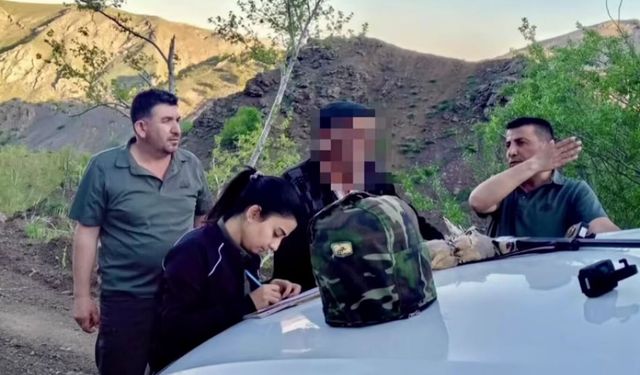 Malatya'da usulsüz avlanan 6 kişi hakkında işlem yapıldı
